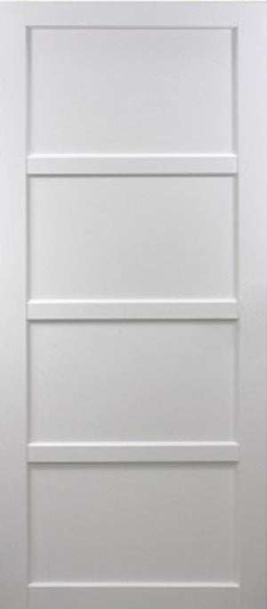 Porta scorrevole Tamera bianca larghezza 83 + 2 gusci installati