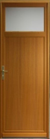 Porta di servizio in legno 'Pagos' Modello 200X80 Spinta a destra (Dimensioni tavola) senza maniglia