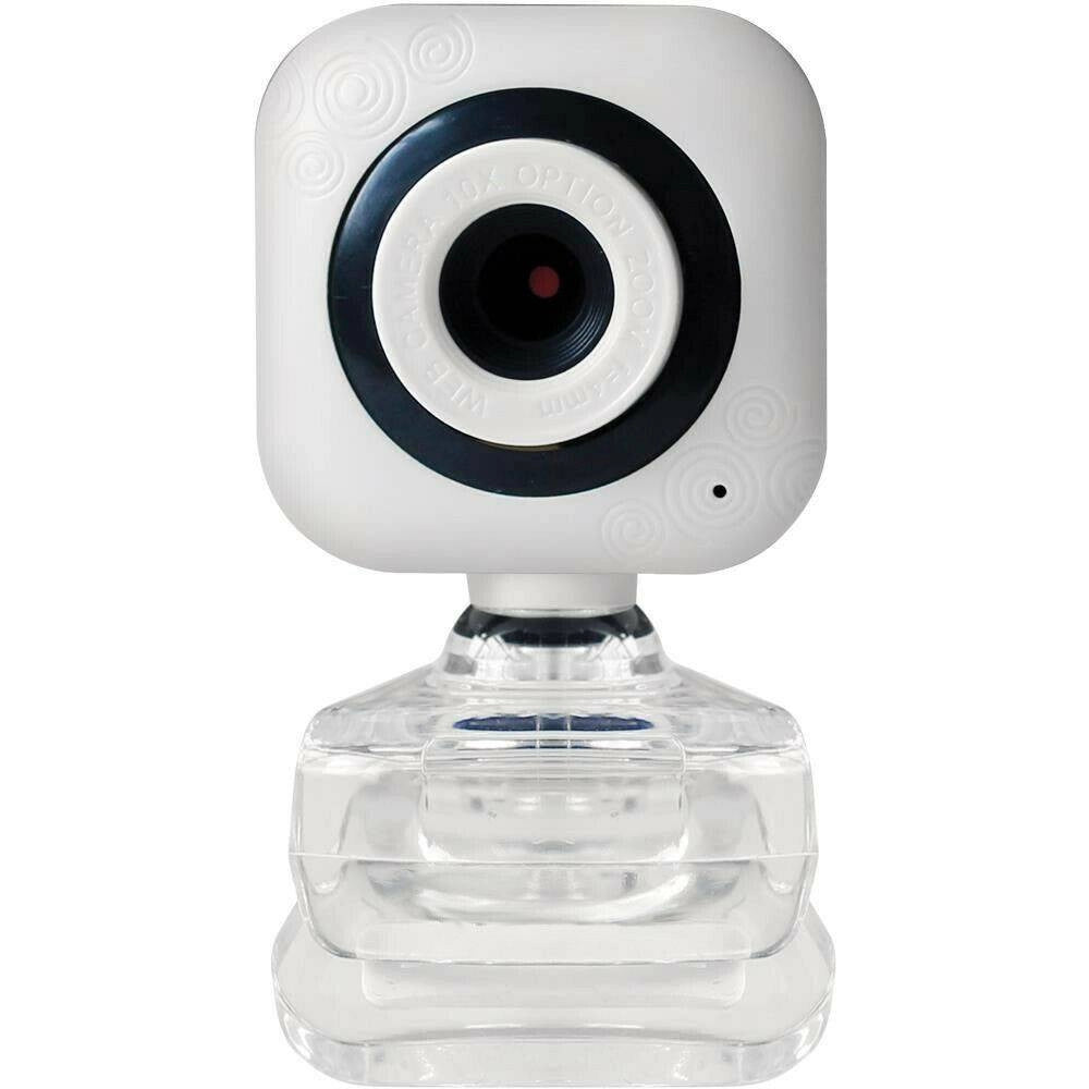Trade Shop - Webcam Con Microfono Hd 640 X 480 Usb Videocamera Smart Working -