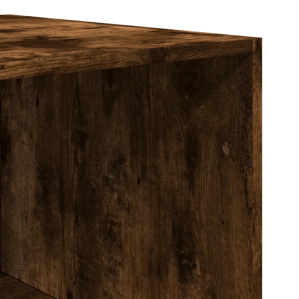 Armadio Rovere Fumo 100x50x200 cm in Legno Multistrato
