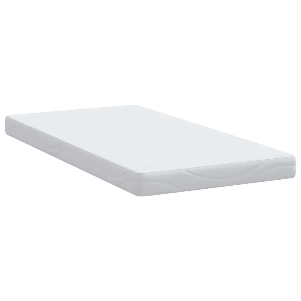 Materasso-Materasso per letto Bianco 90 x 200 cm Tessuto Jacquard 954383