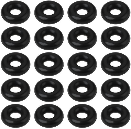 Set di O-ring per motore - 20 pezzi - 1:10 auto RC - Gomma nitrile - 2x2x6 mm - Compatibile con T-amiya/HBX