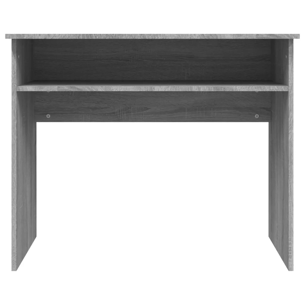 Scrivania Grigio Sonoma 90x50x74 cm in Legno Multistrato 815463