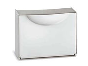 SCARPIERA COMPONIBILE HARMONY BIANCA/GRIGIA  mm.510x190x390h., colore bianco/grigio    TERRY