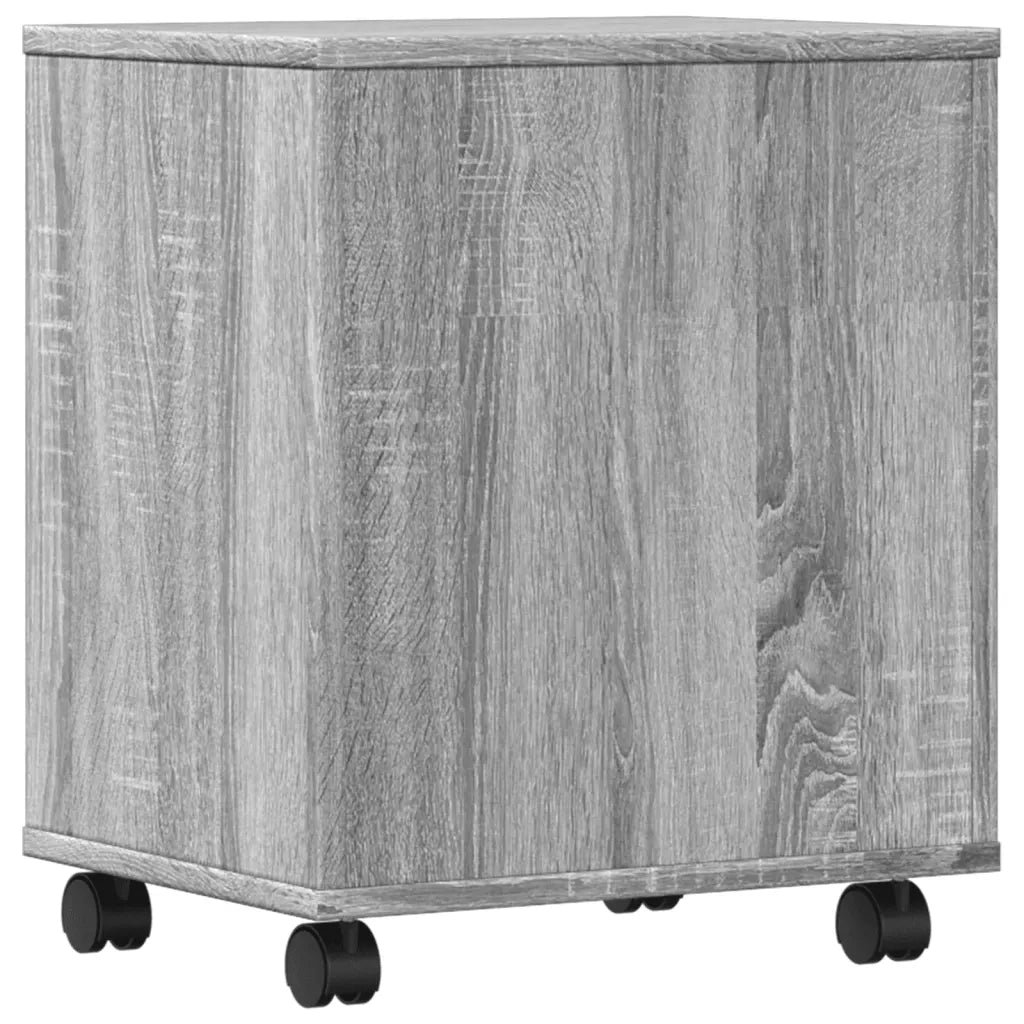 Supporto per Stampante con Ruote Grigio Sonoma 41x32x48 cm CFW6976077