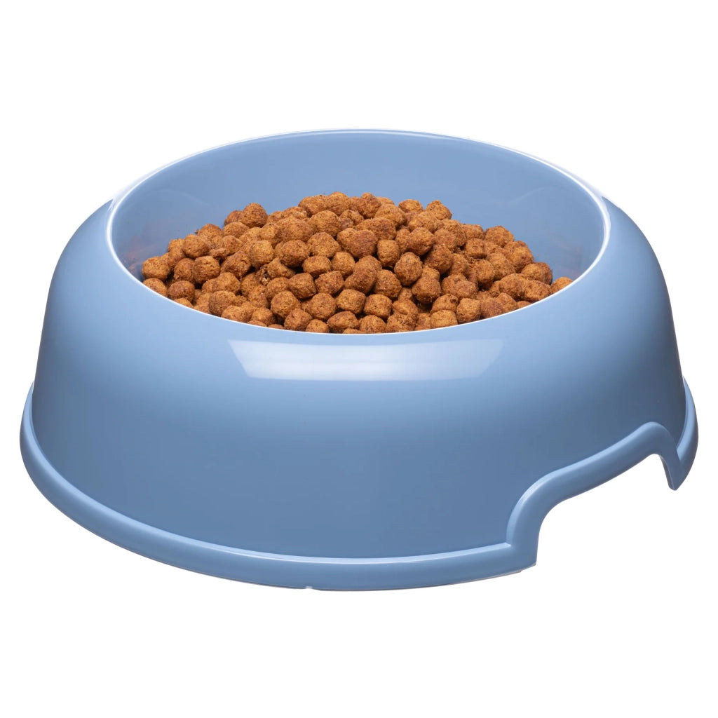 Ciotola per cani e gatti in plastica riciclata 0,3 litri Ø 15,5 cm con bordo antiscivolo e maniglie laterali colori assortiti Ferplast