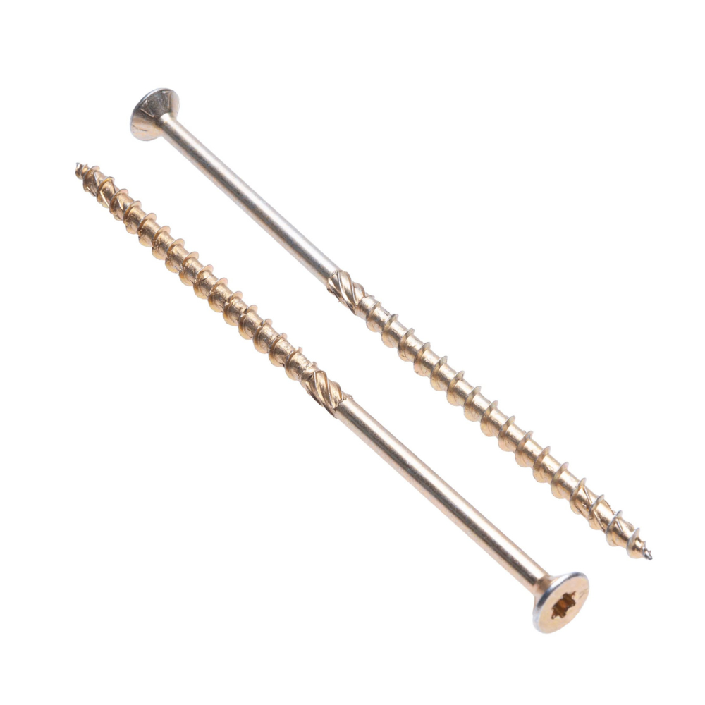 Viti autoforanti legno performant strong diametro 5,0 mm zincate gialle *** lunghezza 50, pezzi 250, confezione 1