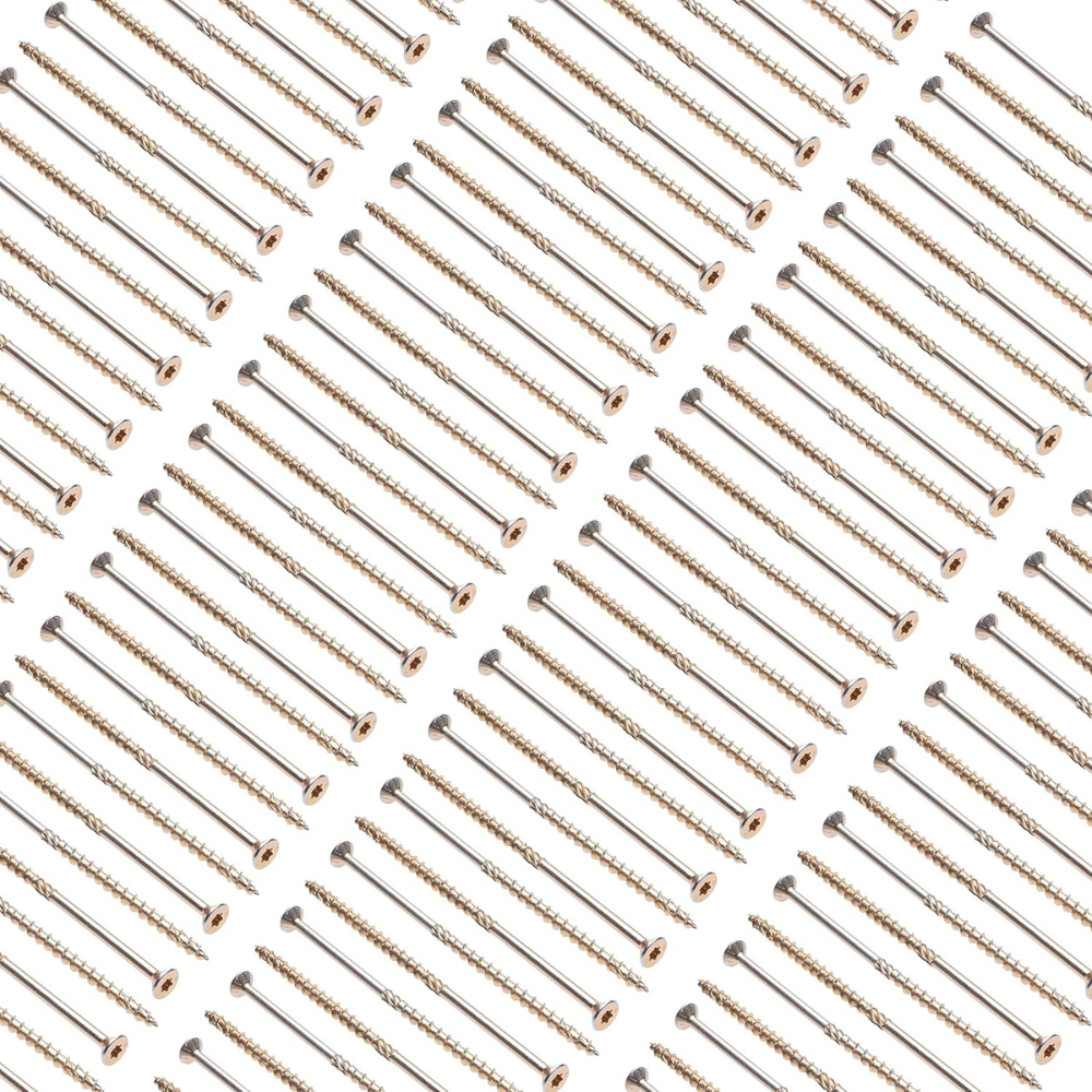 Viti autoforanti legno performant strong diametro 5,0 mm zincate gialle *** lunghezza 70, pezzi 200, confezione 1