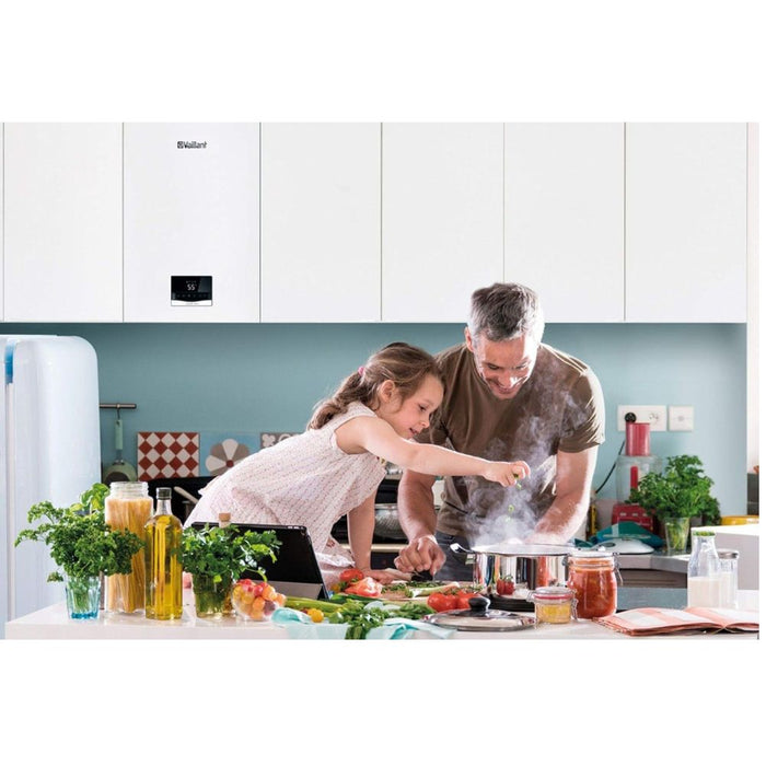 Caldaia murale vaillant metano condensazione vmw 18/24 compatta 18 kw classe a
