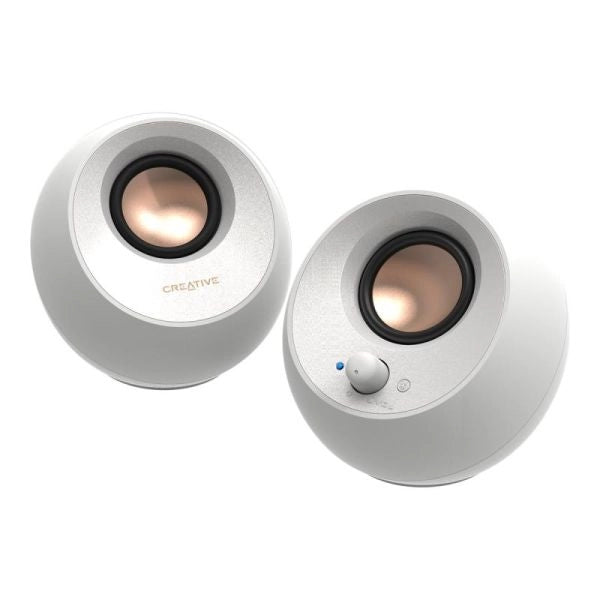 Creative computer speaker pebble v3 2 0 bluetooth white (51mf1700aa002) - 169771