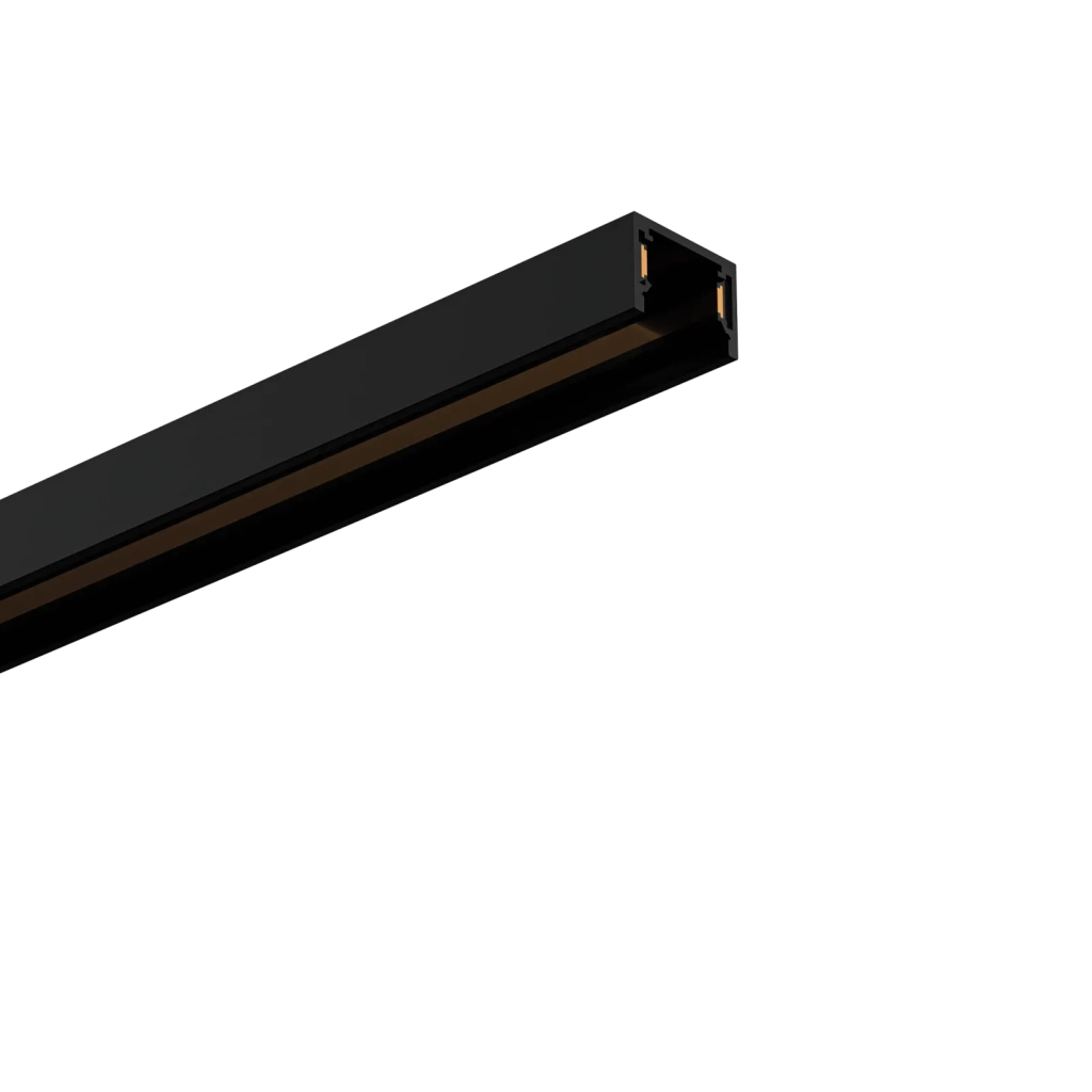 STICK SURFACE BINARIO IN ALLUMINIO 2000 mm NERO (Kit per montaggio profilo e tappi di chiusura inclusi)