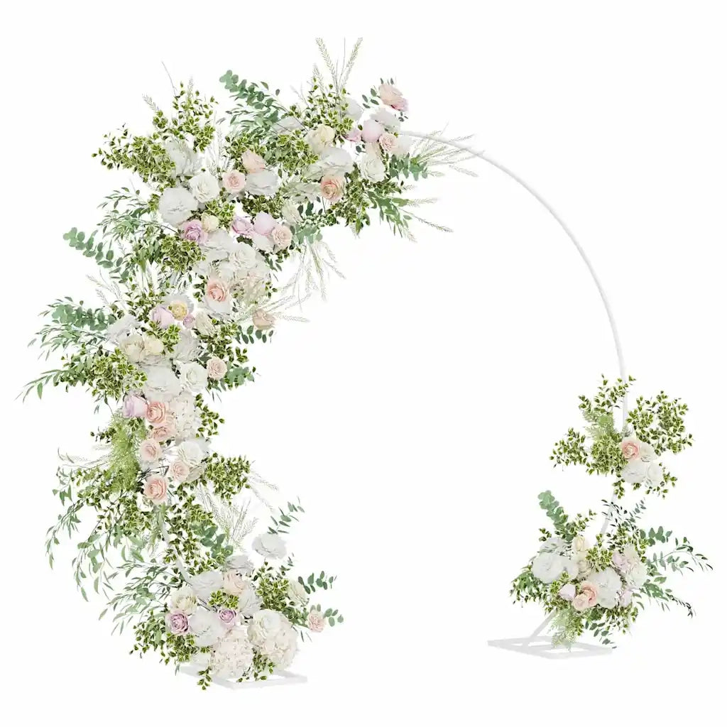 Arco Nuziale Bianco 220 x 45 x 200 cm Acciaio 42023029
