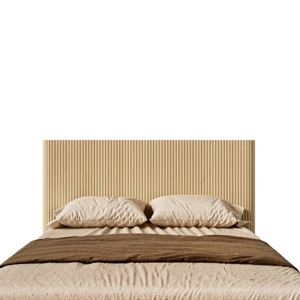 Letto Contenitore con Sollevamento Idraulico ¨C MINIMAL ¨C Rovere Chiaro, Doghe Massello, 140x200