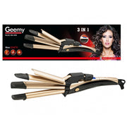 Trade Shop - Piastra Ferro Arricciacapelli Professionale 3in1 Per Capelli Lisci Mossi Gm-2856 -