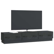 Mobile TV | Armadietto TV | Mobile Porta TV Nero 147 x 34,5 x 27 cm Legno ingegnerizzato