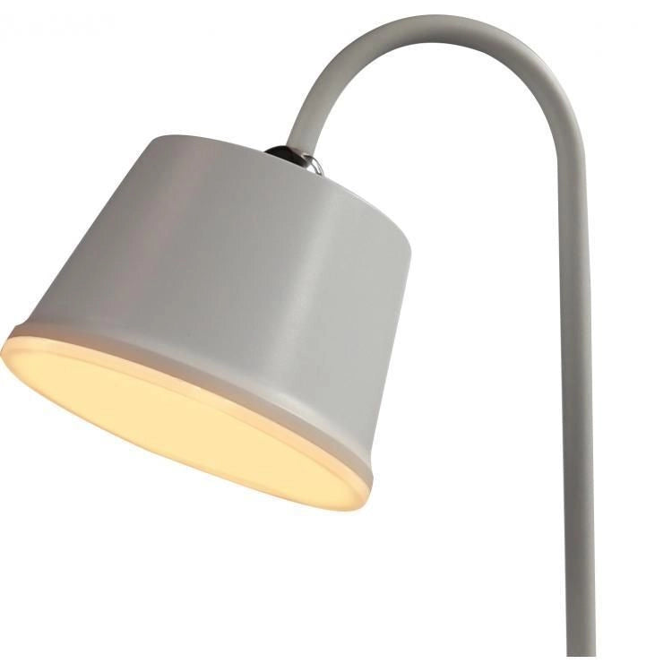 Majestic 120450 WH ALBA Lampada da tavolo LED ricaricabile senza fili con testa magnetica regolabile 360° controllo touch e tre supporti inclusi colore Bianco