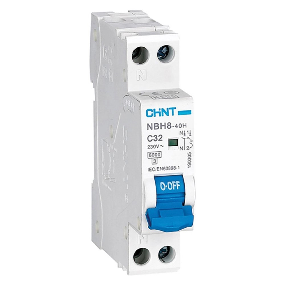 1pz interruttore magnetotermico 1 polo + neutro - 6a cod:ferx.8070100nlm