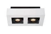 Faretto Lucide Xirax 2 luci bianco GU10 5W CCT 2200-3000K