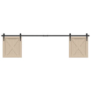 Kit Anta Scorrevole per Armadio 200 cm in Acciaio al Carbonio 4009685