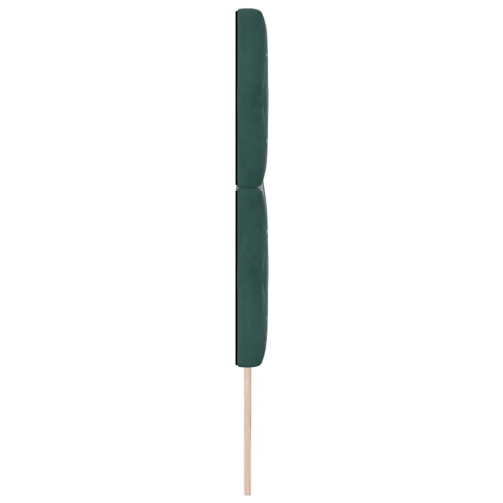 Testiera Verde Scuro 200 cm Velluto 3337779