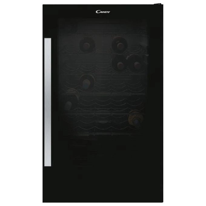 Candy DiVino CWC 150 ED/N Cantinetta vino con compressore Libera installazione Nero 41 bottiglia/bottiglie