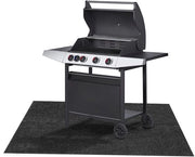 Mat per barbecue rettangolare 90x120 cm - Tappeto per barbecue per barbecue, terrazzo e giardino