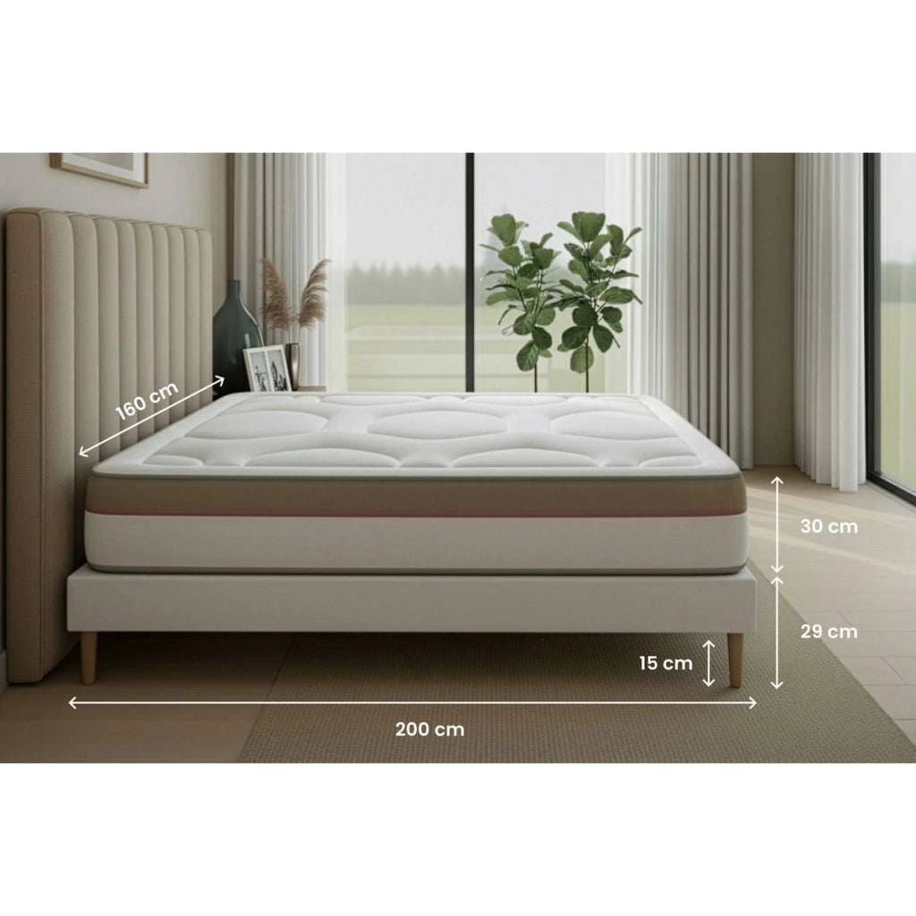 Set materasso e base 160x200 cm - Le Cosy
