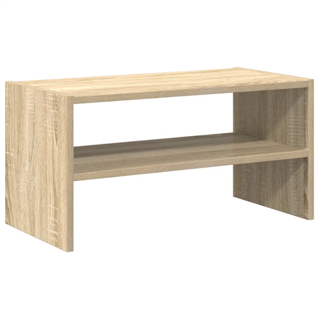 Scarpiera Impilabile Rovere Sonoma 60x30x30,5 cm
