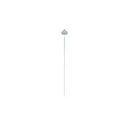 Zafferano Amelie Lampada a led con picchetto Foglia Verde ricaricabile e dimmerabile