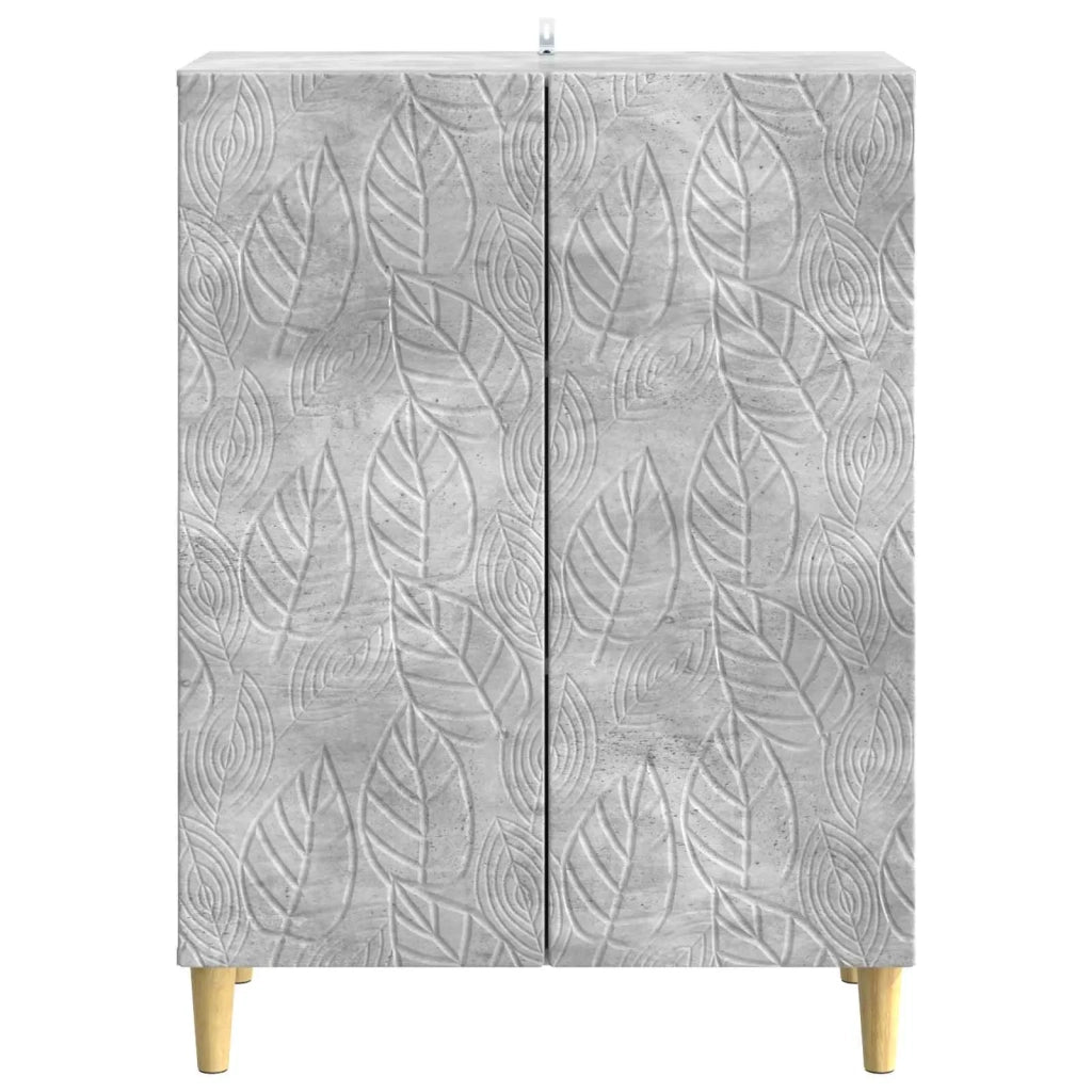 Credenza Grigio Cemento 66 x 34,5 x 90 cm Legno ingegnerizzato