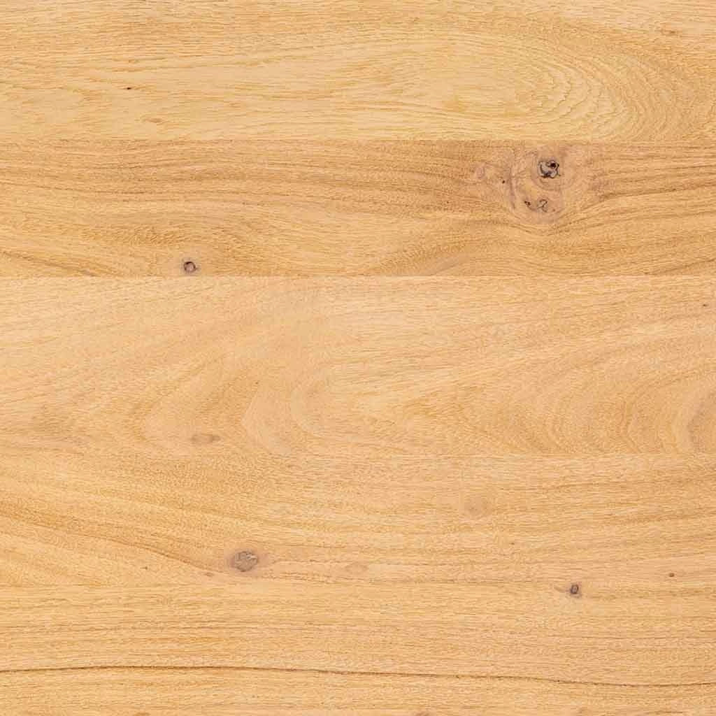 Tavolo da pranzo in legno marrone e nero 140x70x45h cm