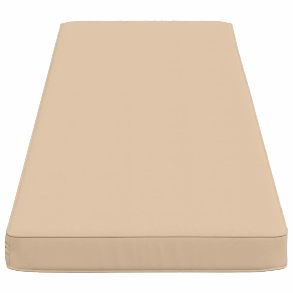 Cuscini per Panchina a 2 Pezzi VUGHT 2 pz 100% Poliestere Crema 951365