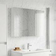 Mobiletto per specchio da bagno Bianco 103,5 x 15,5 x 70 cm 889271