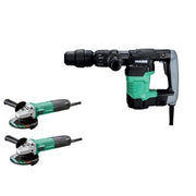 HIKOKI MARTELLO DEMOLITORE H41MB2 950W 7,1J+2 SMERIGL G12STA- HIKOKI- 1,0 pz