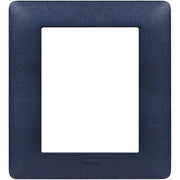 Placca Bticino Matix 3+3 moduli blu mercurio AM4826TBM
