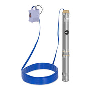 Pompa sommergibile per pozzi - 10.800 L/h - 1.100 Watt - Acciaio inox 14_0002957