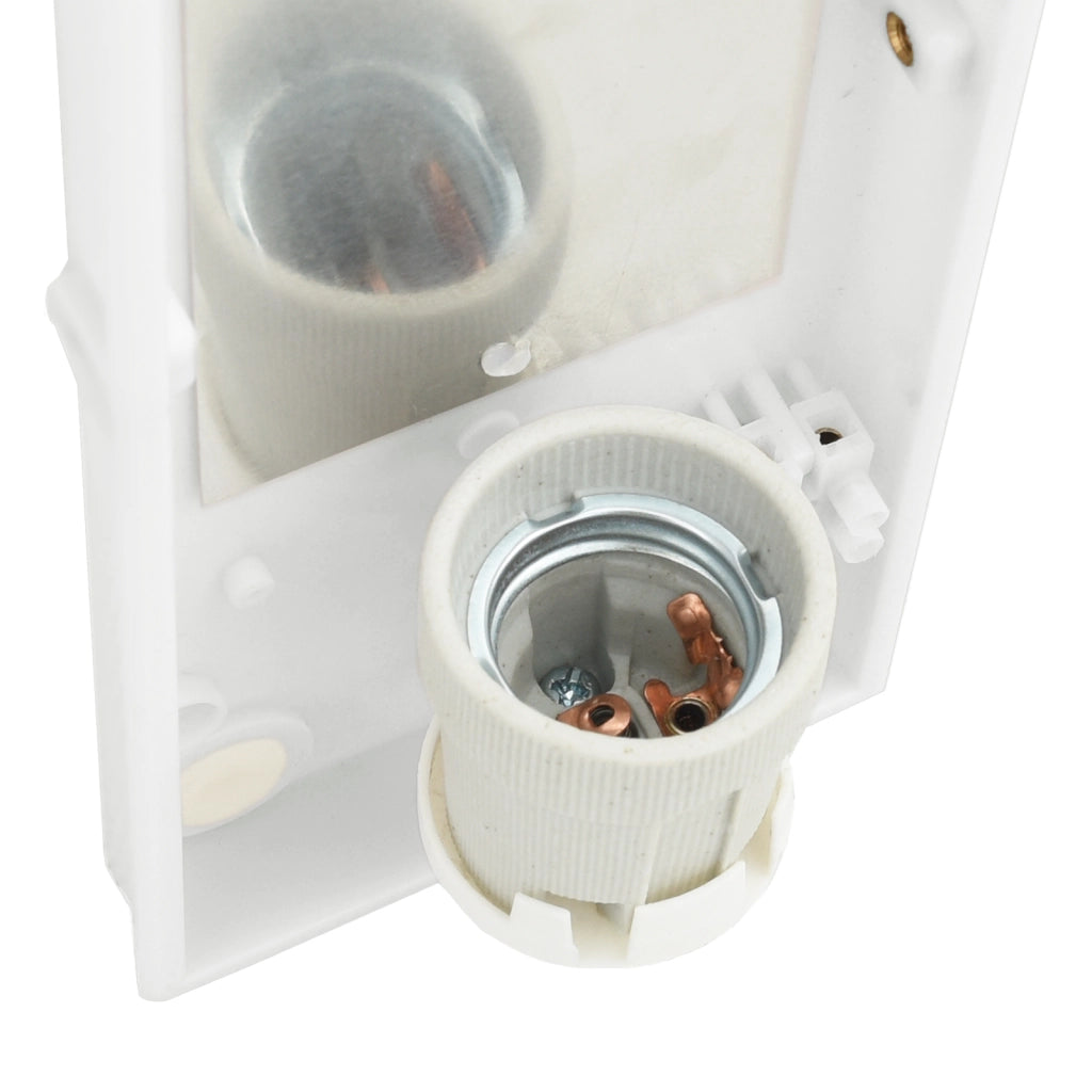 Lampada da Parete Esterna 2 pcs Acciaio Inossidabile Nero IP44