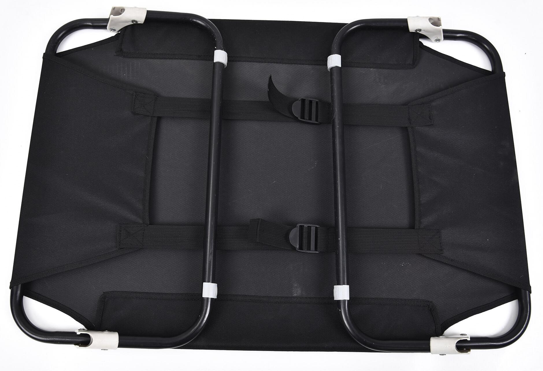 Brandina Pieghevole 105x65x18cm per Cani e Gatti Nera