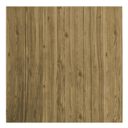 Parato 3D Adesivo in PE 70x70 cm Legno Paglierino antiurto fonoassorbente