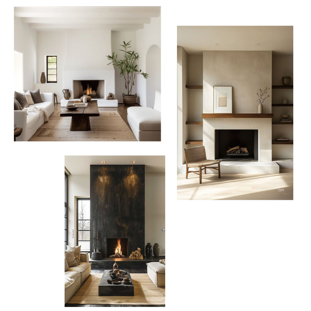 Camino legna prefabbricato ghisa focolare aperto m110 tgh riscaldamento