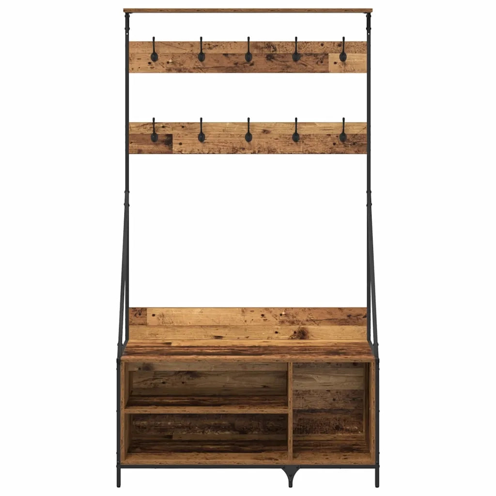 Stendibiancheria Legno vecchio 100 x 41 x 184 cm 882889