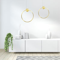 Lampada Da Soffitto Led App1396-cp Gold 40cm