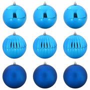 Set di palline di Natale XL 9 pz Blu Plastica CFW6741247