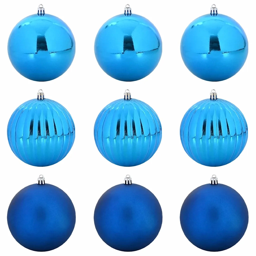 Set di palline di Natale XL 9 pz Blu Plastica CFW6741247
