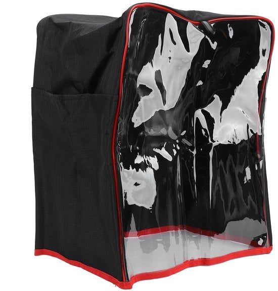 Mixerhoes Acqua-Impermeabile - Tessuto Oxford - Protezione contro Polvere/Scalfitture - Portatile/Ridotto - Decorazione Cucina - Pannello Anteriore Translucido - Copertura per Macchina da Cucina