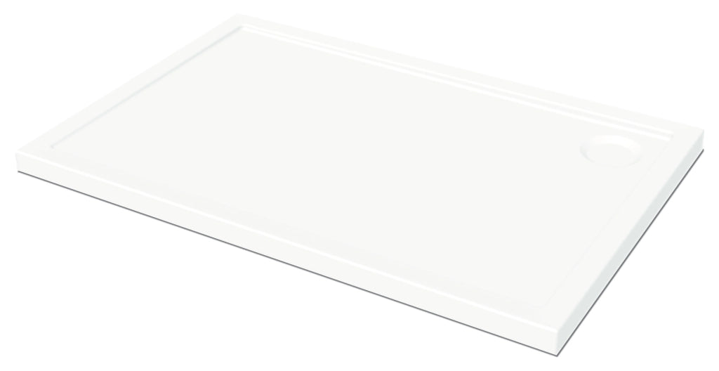 Piatto doccia 80x140 acrilico oceano ultraslim h 5 cm