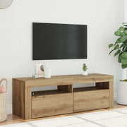 Mobile Porta TV con LED Artigianale 120x35x40 cm Multistrato 856320