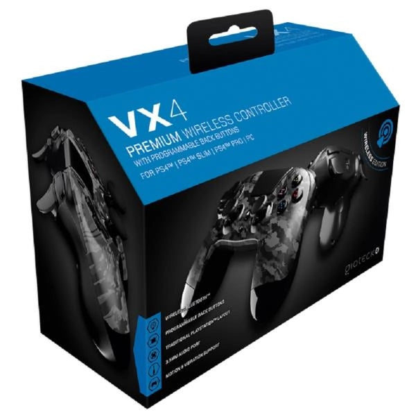 Vx4 wireless ps4 pc camu grigio - VX4PS4-33-MU