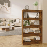 Libreria/Divisorio Rovere Fumo 80x30x135 cm in Truciolato 813620