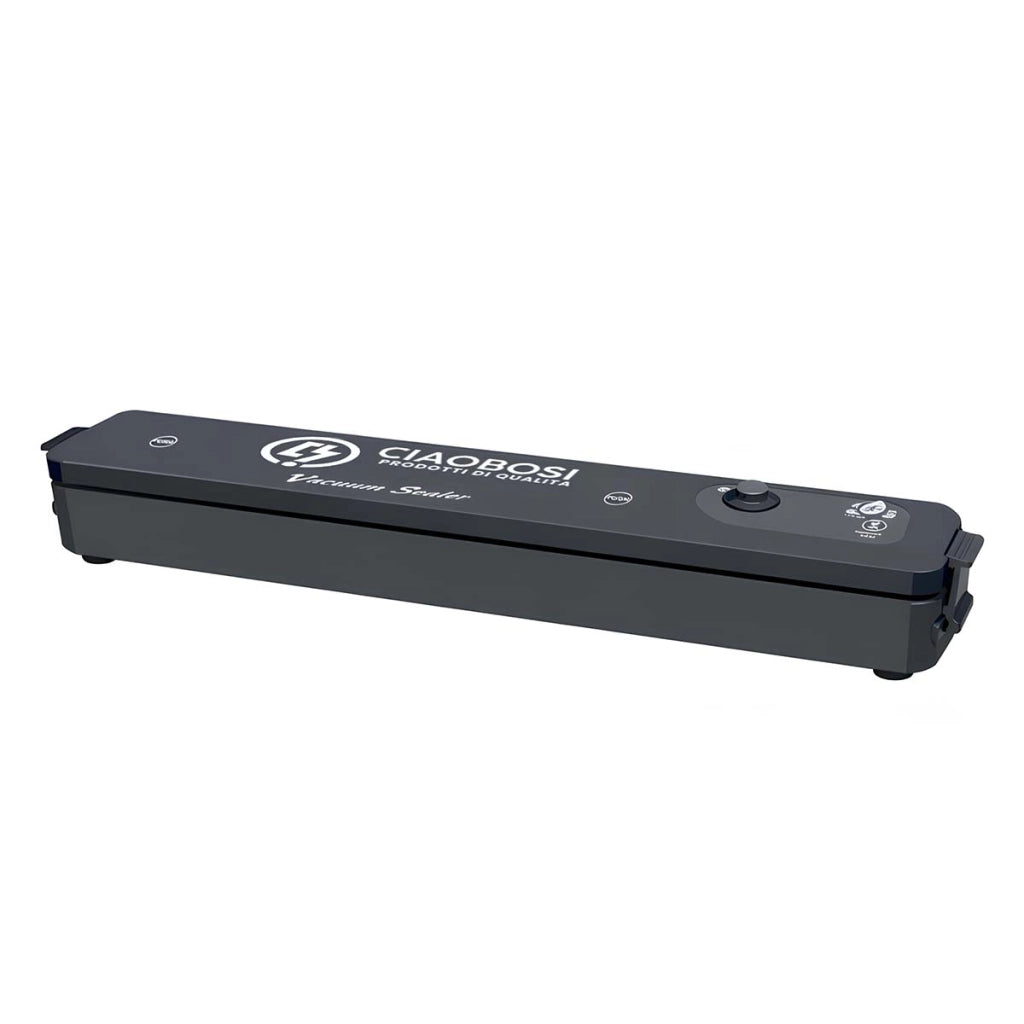 Macchina Sottovuoto Alimentare 90W Compatta Sigillatura 28cm Aspirazione –60kPa Nero Avizar